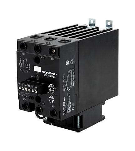 DR67 Series with Fan AC DIN Rail Mount 3-Phase SSR