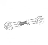 Ball End Tether with washer M9230-04/XXX Image