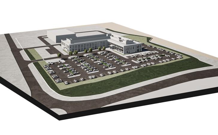 Sensata Technologies proposed new facilities day render JPG Image