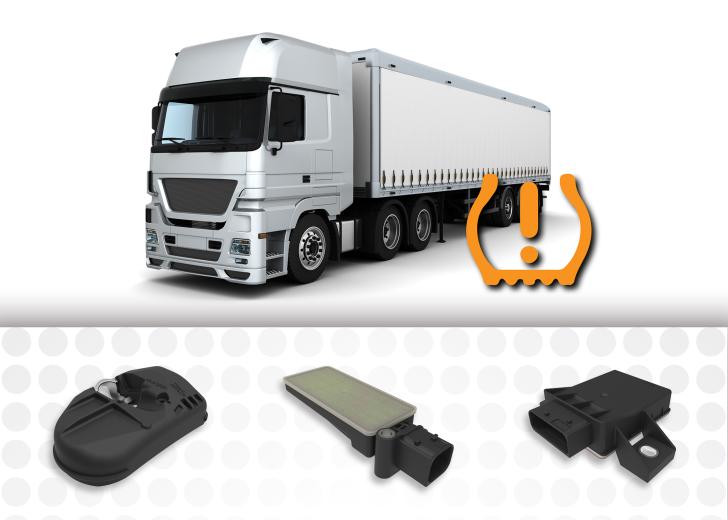 Vehicle Trailer Tractor TPMS Solutions PR Image